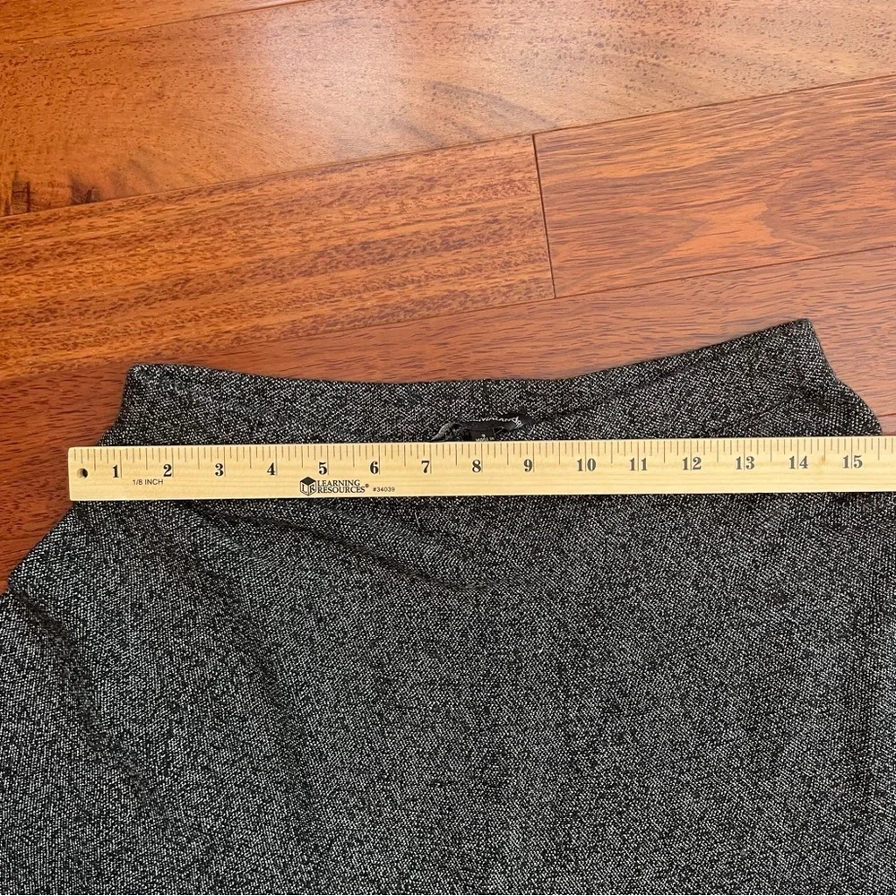 Catherine Malandrino Charcoal A-Line Skirt - Picture 7 of 8